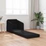 Sofá cama Negro 65 x 80 x 83 cm Terciopelo en Sofás | Comprar online en Foro24