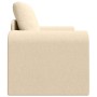 Sofá cama Crema 98 x 71 x 83 cm tela