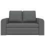 Sofá cama Gris oscuro 148 x 71 x 83 cm tela