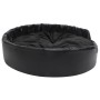 Plush and black synthetic leather dog bed 99x89x21 cm by vidaXL, Beds for dogs - Ref: Foro24-171264, Price: 90,33 €, Discount: %