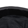 Plush and black synthetic leather dog bed 99x89x21 cm by vidaXL, Beds for dogs - Ref: Foro24-171264, Price: 90,33 €, Discount: %