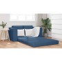 Sofá cama Azul 148 x 71 x 83 cm tela