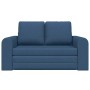 Sofá cama Azul 148 x 71 x 83 cm tela