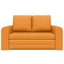 Sofá cama Amarillo oscuro 148 x 71 x 83 cm tela