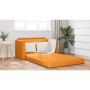 Sofá cama Amarillo oscuro 124 x 71 x 78 cm tela