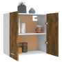 Hängeschrank aus Holzwerkstoff, geräucherte Eiche, 60 x 31 x 60 cm von vidaXL, Küchenschränke - Ref: Foro24-815111, Preis: 51...