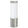 Aplique de pared exterior 2 pcs Plateado 12 x 7.5 x 27 cm