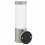 Aplique de pared exterior 2 pcs Plateado 12 x 7.5 x 27 cm