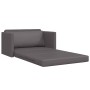 Sofá cama Gris 124 x 71 x 78 cm Cuero artificial