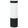 Aplique de pared exterior 2 pcs Negro 12 x 7.5 x 27 cm