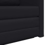 Sofá cama Negro 124 x 71 x 78 cm Cuero artificial