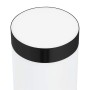 Aplique de pared exterior 2 pcs Negro 12 x 7.5 x 29 cm