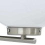 Aplique de pared exterior 2 pcs Plateado 29 x 25 x 33 cm