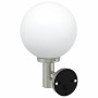 Luz de pared exterior Plateado 28 x 25 x 38 cm Acero inoxidable