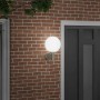 Luz de pared exterior Plateado 28 x 25 x 38 cm Acero inoxidable