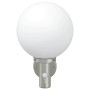 Luz de pared exterior Plateado 28 x 25 x 38 cm Acero inoxidable