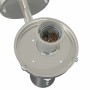Aplique de pared exterior 2 pcs Plateado 28 x 25 x 38 cm