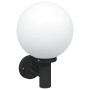 Luz de pared exterior Negro 28 x 25 x 38 cm Acero inoxidable