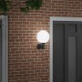 Luz de pared exterior Negro 28 x 25 x 38 cm Acero inoxidable