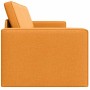 Sofá cama Amarillo oscuro 245 x 78 x 77 cm tela en Sofás | Comprar online en Foro24