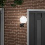 Luz de pared exterior Negro 28 x 25 x 38 cm Acero inoxidable