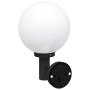 Luz de pared exterior Negro 28 x 25 x 38 cm Acero inoxidable