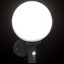 Luz de pared exterior Negro 28 x 25 x 38 cm Acero inoxidable