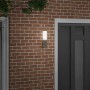 Aplique de exterior Plateado 10.5 x 6 x 35 cm Acero inoxidable