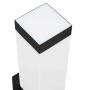 Aplique de exterior Negro 10.5 x 6 x 35 cm Acero inoxidable
