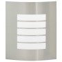Aplique de exterior 2 pcs Plateado 23.5 x 10.5 x 26 cm
