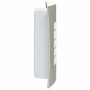 Aplique de exterior 2 pcs Plateado 23.5 x 10.5 x 26 cm