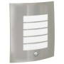 Aplique de exterior 2 pcs Plateado 23.5 x 10.5 x 26 cm