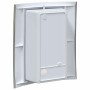 Aplique de exterior 2 pcs Plateado 23.5 x 10.5 x 26 cm