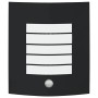 Aplique de exterior 2 pcs Negro 23.5 x 10.5 x 26 cm