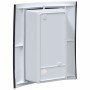 Aplique de pared exterior 2 pcs Negro 23.5 x 10.5 x 26 cm