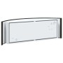 Aplique de exterior Negro 32 x 10 x 10 cm Acero inoxidable