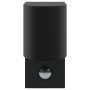 Aplique de exterior Negro 12 x 7 x 15 cm Acero inoxidable