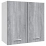Sonoma grauer Hängeschrank aus Holzwerkstoff, 60 x 31 x 60 cm von vidaXL, Küchenschränke - Ref: Foro24-815112, Preis: 62,90 €...