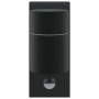 Luz de pared exterior Negro 6.5 x 10.5 x 16 cm Acero inoxidable