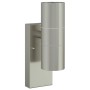 Aplique de exterior Plateado 7 x 10 x 22 cm Acero inoxidable