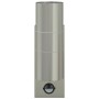 Aplique de pared exterior 2 pcs Plateado 7 x 10 x 22 cm