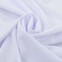 Fundas elásticas para mesa 2 uds con falda 180x74 cm blanco