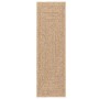 Alfombra ZIZUR apariencia de yute interior y exterior 80x250 cm