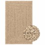 Alfombra ZIZUR apariencia de yute interior exterior 240x340 cm