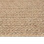 Alfombra ZIZUR apariencia de yute interior exterior 240x340 cm