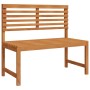 Banco de jardín Marrón 100 x 50 x 91cm Madera maciza de Acacia