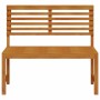 Banco de jardín Marrón 100 x 50 x 91cm Madera maciza de Acacia