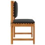 Silla de Jardín 2 pcs Marrón 50 x 50 x 91cm