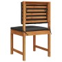 Silla de Jardín 2 pcs Marrón 50 x 50 x 91cm