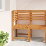 Silla de Jardín Marrón 50 x 50 x 91cm Madera maciza de Acacia